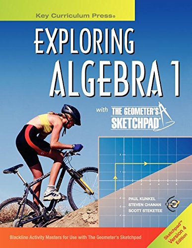 Exploring Algebra 1 with the Geometer's Sketchpad, Version 4