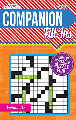 Companion Fill-Ins Puzzle Book-Volume 25