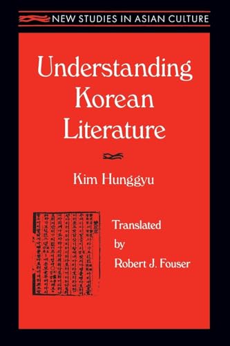 Understanding Korean Literature