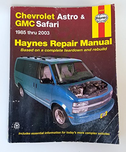Astro/Gmc Safari Minivan 85-03 (Haynes Repair Manual)
