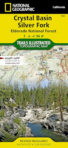Crystal Basin, Silver Fork Map [Eldorado National Forest]
