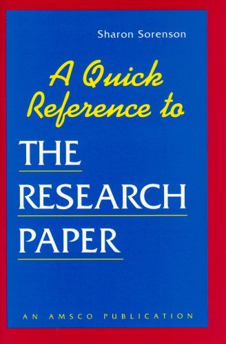 A Quick Reference to Research Paper