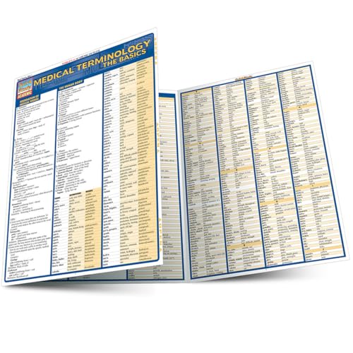 Medical Terminology: The Basics: a QuickStudy Laminated Reference Guide