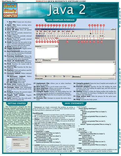 Java 2: QuickStudy Laminated Reference Guide (Quick Study Computer)