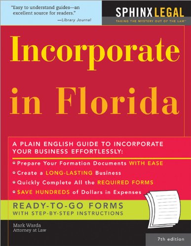 Incorporate in Florida