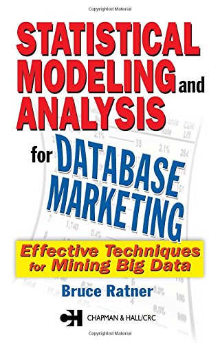 Statistical Modeling and Analysis for Database Marketing: Effective Techniques for Mining Big Data