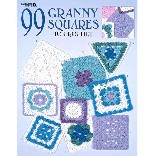 99 Granny Squares To Crochet