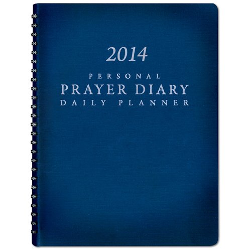 Personal Prayer Diary Daily Planner: Navy Blue