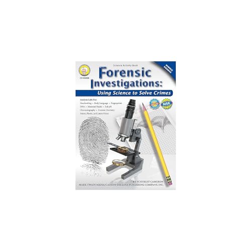 Mark Twain Forensic Investigations Workbook, Using Science to Solve High Crimes Middle School Books, Critical Thinking for Kids, DNA and Handwriting Analysis Labs, Classroom or Homeschool Curriculum