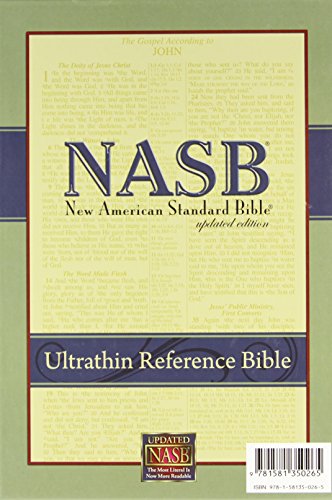 Ultrathin Reference Bible-NASB