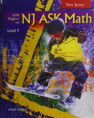 Great Source Aim New Jersey: Ask Math Student Edition Grade 6 (Aim-math)