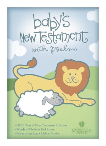 HCSB Baby's New Testament with Psalms, White Imitation Leather