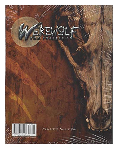 Werewolf: The Forsaken Character Sheet Pad