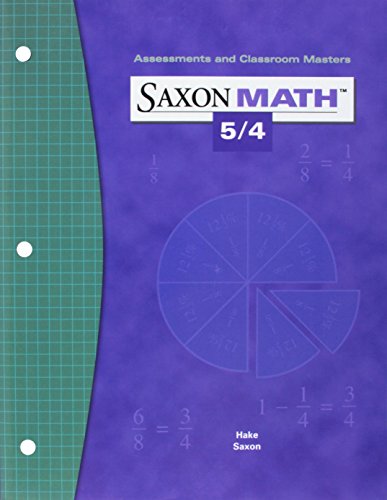 Assessments & Classroom Masters (Saxon Math 5/4)
