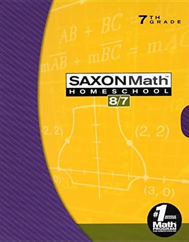Math 8 / 7: Homeschool Set
