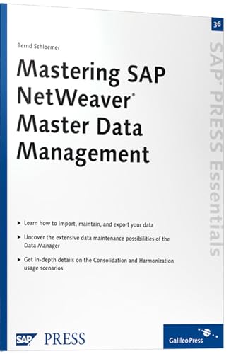Mastering Sap Netweaver Master Data Management: Sap Press Essentials 36