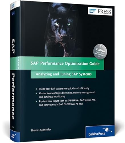 Sap Performance Optimization Guide: Analyzing and Tuning Sap Systems