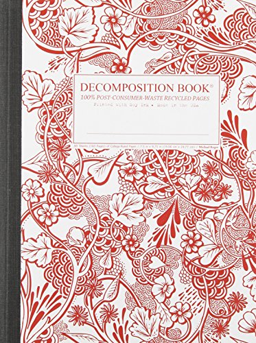 Wild Garden Decomposition Book: College-Ruled Composition Notebook With 100% Post-Consumer-Waste Recycled Pages