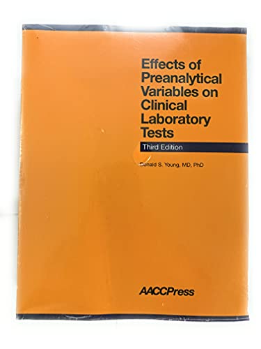 Effects of Preanalytical Variables on Clinical Laboratory Te