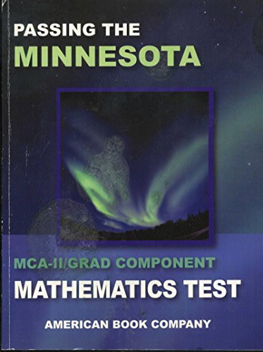 Passing the Minnesota MCA-II/Grad Component Mathematics Test [2006]