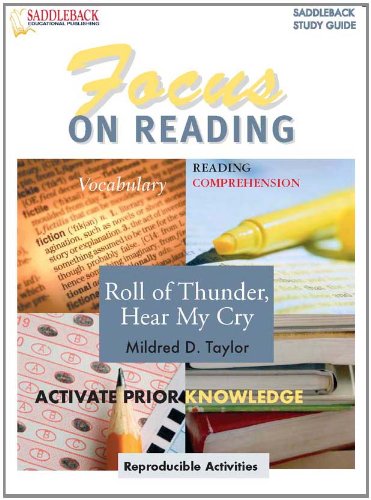 Roll of Thunder, Hear My Cry (Focus on Reading Study Guide) (Enhanced eBook) (Saddleback's Focus on Reading Study Guides)