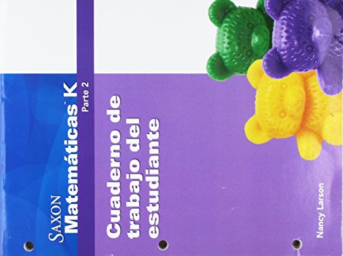 Saxon Math K: Student Workbook