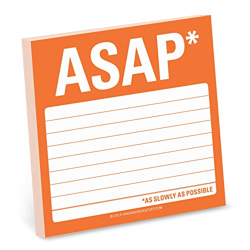 Knock Knock ASAP Sticky Note