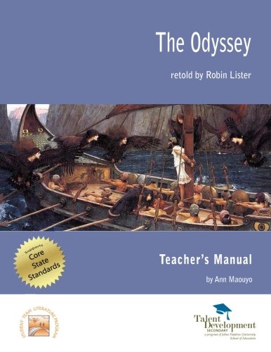 The Odyssey retold by Robin Lister Teacher's Manual by Ann Maouyo (2014-12-17)