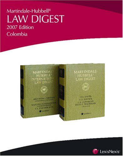 Martindale-Hubbell Law Digest: Colombia