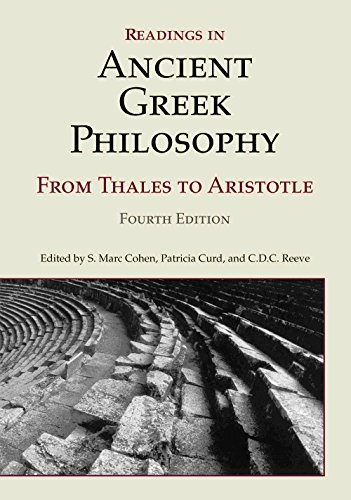 Readings in Ancient Greek Philosophy: From Thales to Aristotle