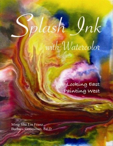Title: Splash Ink with Watercolor (Looking East Painting