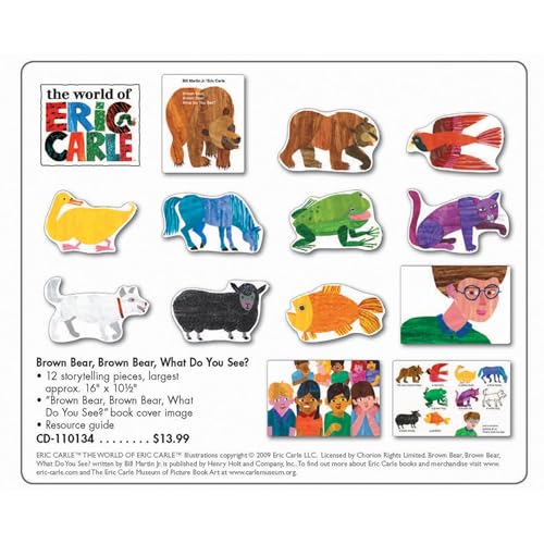Carson Dellosa Education Brown Bear, Brown Bear, What Do You See?™ Bulletin Board Set