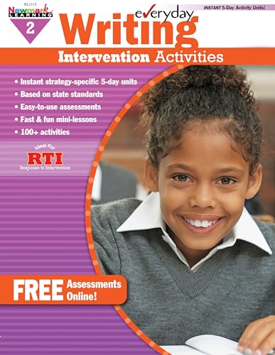 Everyday Writing Intervention Activities Grade 2 Book Teacher Resource