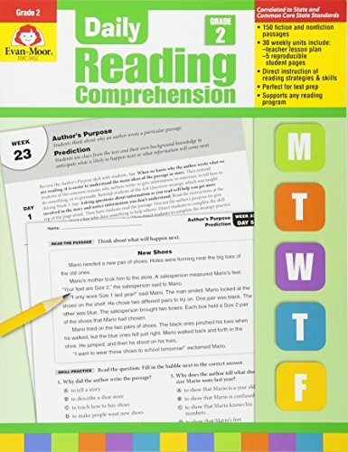 Daily Reading Comprehension, Grade 2