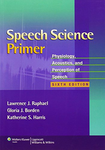 Speech Science Primer: Physiology, Acoustics, and Perception of Speech
