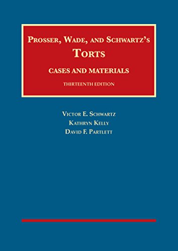 Torts, Cases and Materials