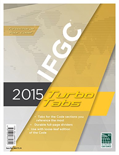 International Fuel Gas Code Turbo Tabs 2015