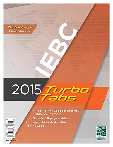 2015 International Existing Building Code Turbo Tabs: For Loose Leaf Edition