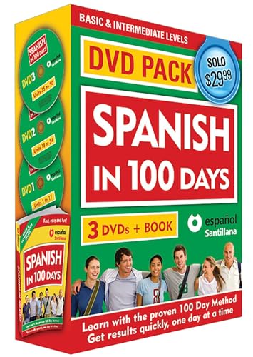 Spanish in 100 Days DVD PK / Spanish in 100 days DVD Pack