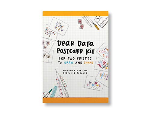 Dear Data Postcard Kit: For Two Friends to Draw and Share (DIY Data Visualization Postcard Kit)