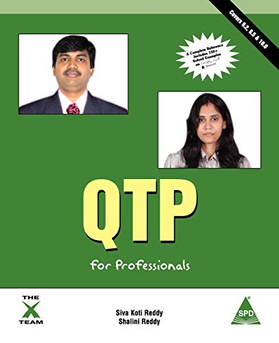 QTP for Professionals - Covers 9.2, 9.5 & 10.0