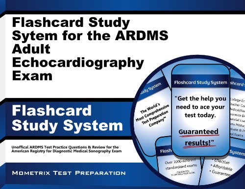 ARDMS Adult Echocardiography Exam Flashcard Study System