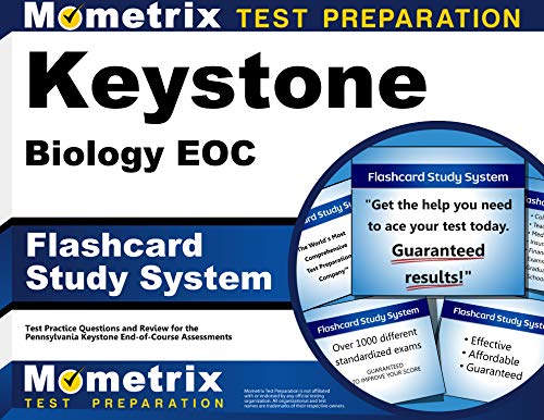 Keystone Biology EOC Flashcard Study System: Keystone EOC Test Practice Questions & Exam Review for the Pennsylvania Keystone End-of-Course Assessments (Cards)