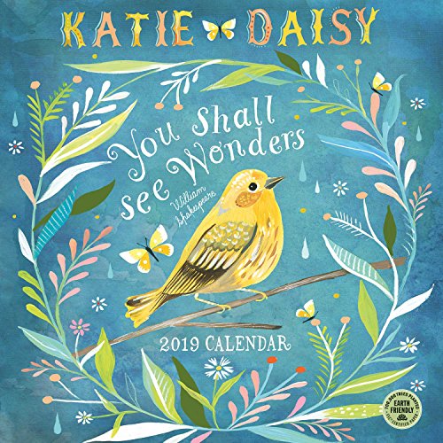 Katie Daisy 2019 Wall Calendar