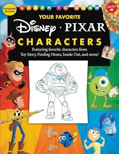 Learn to Draw Your Favorite Disney - Pixar Characters