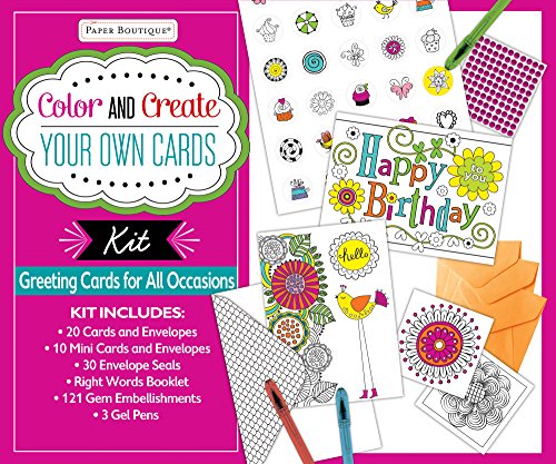 Color and Create Your Own Cards Boxed Kit: Greeting Cards for All Occasions