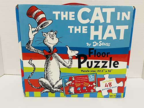 Dr. Seuss - The Cat in the Hat Floor Puzzle (Dr Seuss Floor Puzzles)
