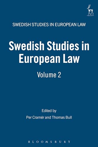 Swedish Studies in European Law
