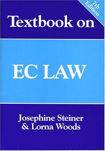 Textbook on EC Law
