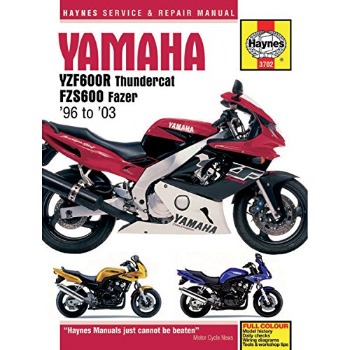 Yamaha YZF600R Thundercat FZS600 Fazer: 96 to '03 (Haynes Service & Repair Manual)
